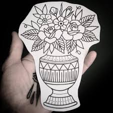 Pin By Szymon On Flowers Traditional Tattoo Tattoos Flash Tattoo