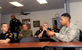 OTS, Montgomery Police Academy exchange perspectives > Maxwell Air Force  Base > Display
