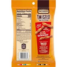 This process strips out the nutrients from the oil and replaces them with . Twisted Pretzel Sticks Seasoned 5 Oz