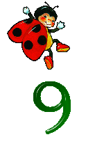 Numero Nueve En Numeros Nueve Gif Animado Reygif