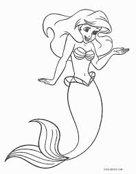 The series is a story about a mermaid who finds her love in a handsome prince. Ariel Coloring Pages Cool2bkids