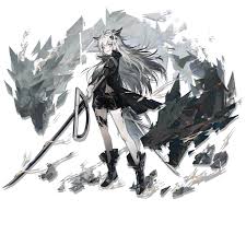 Black And White Warriors Anime Wiki Lappland In 2020 Anime Images Anime Concept Art Characters