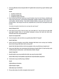 Menetapkan matahari terbit pada pagi hari dan serta bulan dan bintang tampak pada malam hari b. Contoh Soal Qada Dan Qadar