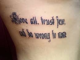 25 Warm Love Quote Tattoos - SloDive via Relatably.com