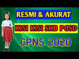 Check spelling or type a new query. Kisi Kisi Skb Pgsd 100 Resmi Youtube