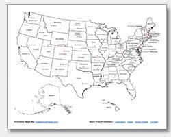 This map is an excellent way to encourage you to color and label all fifty states. Printable United States Maps Outline And Capitals