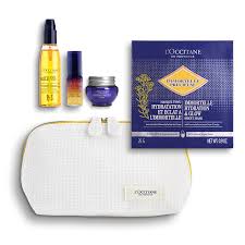 Ideal way to meet with your new signature scent. Immortelle Skincare Discovery Kit L Occitane