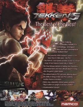 Tekken 5 PS2 (2005)