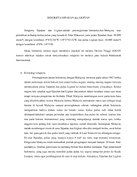 Sengketa ligitan dan sipadan sebenarnya sudah terjadi sejak masa kolonial antara pemerintah hindia belanda dan inggris. Doc Sengketa Sipadan Dan Ligitan Docx Adi Setyanto Academia Edu