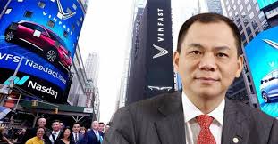 How rich has Pham Nhat Vuong become after entering the US market?