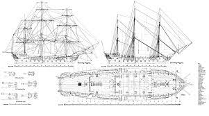 16th 17th And 18th Century Ship Blueprints Sailing Ships Blueprints Tall Ships