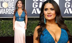 See every red carpet look at the golden globe awards 2020. Salma Hayek Wears Bombshell Gucci Dress At Golden Globes Daily Mail Online