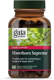 Hawthorn, when used in conjunction with pharmaceuticals for blood pressure, may. Gaia Herbs Hawthorn Supreme 120 Vegan Liquid Phyto Caps Vitacost