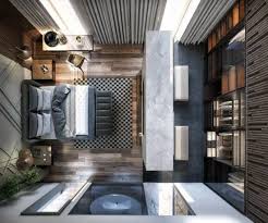 Atau, kamu bisa menggantinya dengan nuansa kayu. Lingkar Warna 30 Desain Inspiratif Kamar Tidur Dengan Walk In Closet