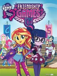 My Little Pony Equestria Girls Friendship Games Blu Ray Dvd Amistad De Ninas My Little Pony Equestria My Little Pony Humanas