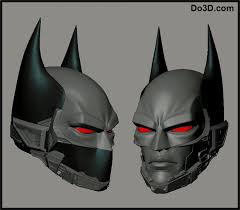 3d Printable Model Batman Beyond Helmet Print Ready File Batman Beyond Batman 3d Printable Models
