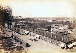 Icilio Calzolari 1833 1906 Il Lazzaretto Visto Dall Alto Dei Bastioni Di Porta Venezia 1882 Albumina Milano Italy Pictures Buenos Aires