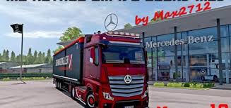 New Actros Euro Truck Simulator 2 Mods Ats Mods