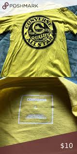 Black And Yellow Converse Shirt Pin On My Posh Closet