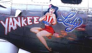 ¿eres una chica aviadora y buscas una fanpage para ti? Flying Girls A Compendium Of Ww2 Airplane Pin Ups