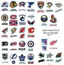 All nhl logos and marks and nhl team logos and marks depicted herein are the property of the nhl and the respective teams and may not be reproduced without the prior written consent of nhl. A A Global Industries Nhl National Hockey League Aufkleber Set Mit 30 Teams 5 1 X 7 6 Cm Grosse Amazon De Sport Freizeit