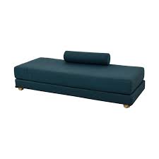 Convertible sofa, 3 seater, chaise longue: 65 Off Cb2 Cb2 Lubi Turquoise Day Sofa Sofas