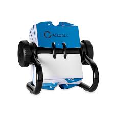 Rolodex distinctions business card holder, capacity 50 cards of 2.25 x 4 inches, black (e23578). Rolodex Open Rotary Business Card File Cards Card Stock Office Products Urbytus Com