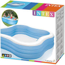 Intex 57495np Aufblasbarer Familienpool Swim Center 90 X 90 X 22 Zoll Amazon De Spielzeug