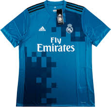 Real madrid adidas training jacket 2017 18 anthem cotton. 2017 18 Real Madrid Third Shirt Bnib Classic Retro Vintage Football Shirts