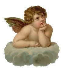 (theology) theol a member of the second order of angels, whose distinctive gift is knowledge, often represented as a winged child or winged head of a child 2. Cherub Looking To The Right Drawing By Mary Evans Picture Library