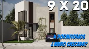 8.60 x 13.00 hall hermosa casa en esquina con doble jardín al frente, 6 ambientes, todo desarrollada en la planta baja a 50 mts del quartier san telmo, a 600 mts de puerto madero y a 300. Plano De Casa De 9 X 20 Metros Con Piscina House Plans 9 X 20 Meters With Pool Youtube