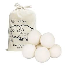 Dry clothes faster and reduce the need for ironing with these organic wool balls. Woolzies Wool Dryer Balls Organic Our Big Wool Spheres Are The Best Fabric Softener 6 Pack Xl Dryer Balls For Laundry Is Made With New Zealand Wool Use Laundry Balls For