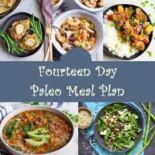 Fourteen Day Paleo Meal Plan Plus Simple Food Planner