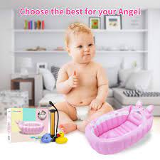 Portable inflatable baby bathtub for infants,cute bath tubs for babies,toddler bath seat for tub sit up,newborn essentials (blue) 4.8 out of 5 stars 21 $27.99 $ 27. Buy Relaxing Baby Inflatable Baby Bathtub Newborn Baby Bathtub Seat For Infant Non Slip Baby Pool For Sitting Up Portable Toddler Tub Shower Foldable Travel Tub With Pool Toy Air Pump Accessories Online