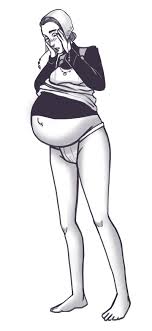 Pregnant Hana - Human Servant Girl by Lowelife101 -- Fur Affinity [dot] net
