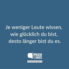 Wer Glücklich Ist Fühlt Wer Unglücklich Ist Denkt