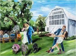 A wedding is a ceremony where two or more people are united in a marriage. Four Ways To Make Your Live Wedding Painting More Special