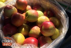 Large in size its flesh is crisp, juicy and creamy yellow in color. Jonagold Apple