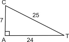 From the three pairs of points calculate lengths of sides of the triangle using the pythagorean theorem. Solving Right Triangles Ck 12 Foundation