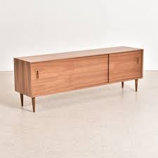 Vintage Sunbeam Handcrafted Walnut Credenza Chairish Credenza Sideboard Buffet Walnut Credenza