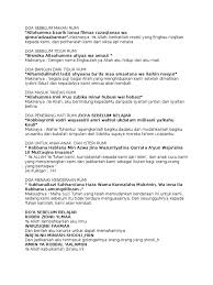 Juga beberapa panduan dalam beramal serta tazkirah. Doa Doa Harian