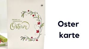 Stempel und sets, mit denen man im handumdrehen schöne karten oder geschenkverpackungen herstellen kann. Osterkarte Ostern Basteln Diy Anleitung Stampin Up Youtube