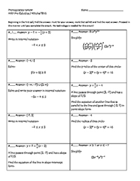 Thousands of online precalculus tutors are ready to help you with your precalculus homework now! Precalculus Symmetry Worksheet Answers Promotiontablecovers