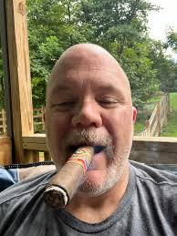 Enjoying a cigar and a Jeffersons ocean this afternoon