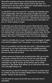 We did not find results for: Relationships Txt On Twitter My Ex Wife F38 And I M38 Divorced Because I Was Infertile And Unwilling To Use A Sperm Donor How Should I Tell Her That My Gf F24 Is Pregnant