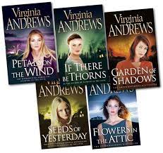 Way upstairs there are four secrets hidden.blond, beautif. Complete Dollanganger Family 5 Book Setflowers In The Attic Petals On The Wind If There Be Thorns Seeds Of Yesterday Garden Of Shadows Dollanganger Collection Amazon De Virginia Andrews Bucher