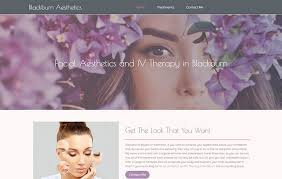 Discover 1 aesthetic web ui design on dribbble. Website Design Example Facial Aesthetics And Iv Therapy In Blackburn