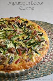 Asparagus Bacon Quiche Recipe Quiche Recipes Recipes Breakfast Brunch Recipes