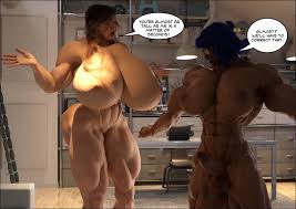 Muscular women scenes from popular sites