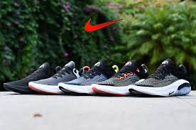 Nike 's joyride run flyknit trainer features a cushioned underfoot platform made up of thousands of tiny rubber beads that mould to the runner's foot shape and stride over time. Nike Joyride Run Flyknit Shoes